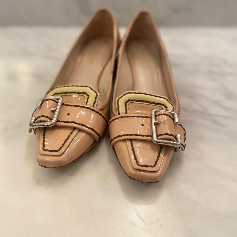 Vintage 1990’s Prada Loafers with buckle